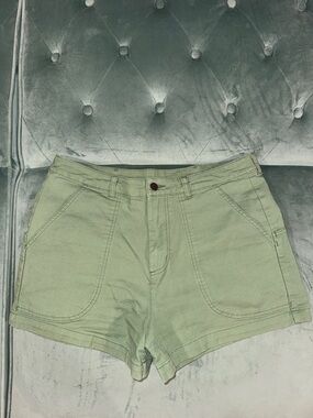Patagonia Light Sage  Cotton Shorts
